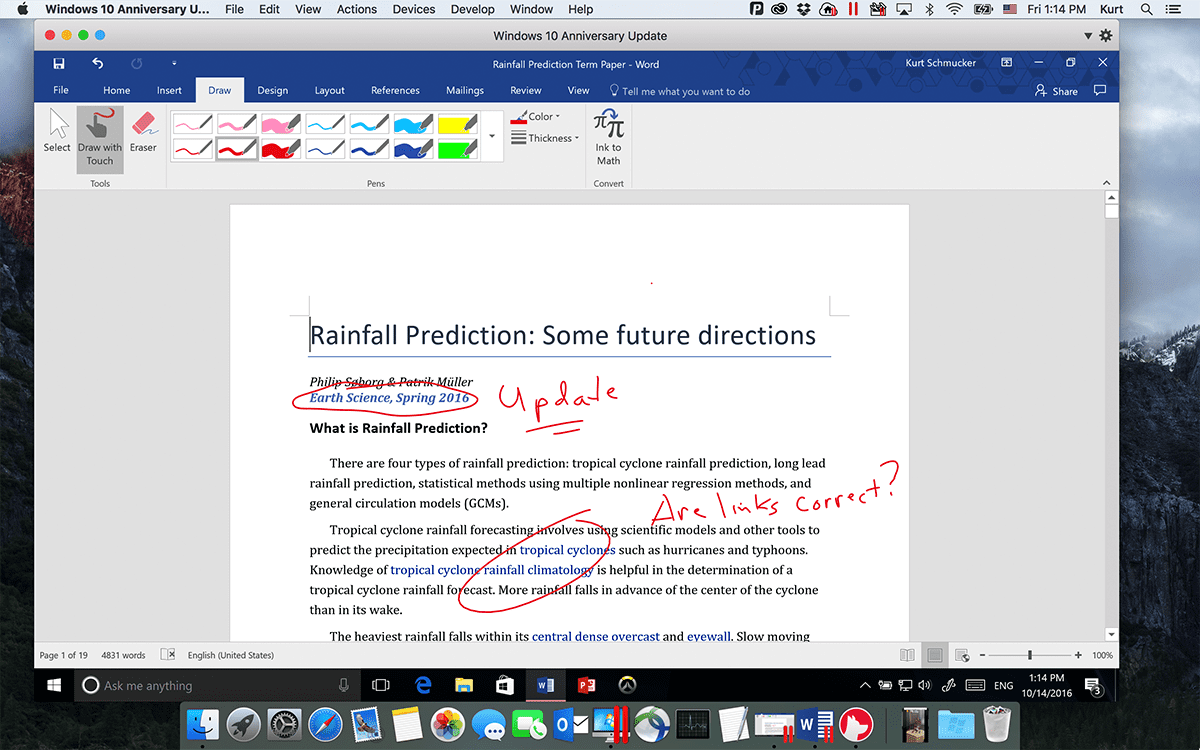 help with microsoft word for mac